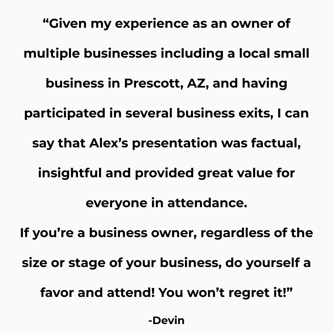 Devin Testimonial
